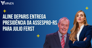 Aline Deparis entrega presidência da ASSESPRO-RS para Julio Ferst